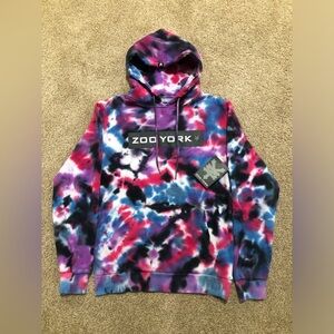 Zoo York NWT Tie Dye Men’s size M hoodie
